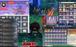 Genshin Impact AR50 com 7xT5 Niver Livre Hutao+Bis Jean C1