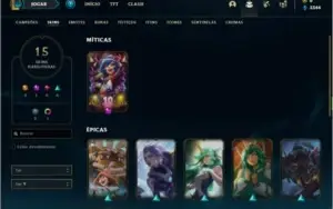 Conta prata 4 com 53 champs e 15 skins ( MAIN JG )