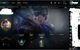 CONTA LOL PLAT 3