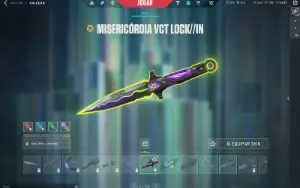 Conta Top Rara Com Faca Vct Lock In