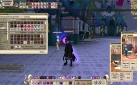 Arquimago Lv75 com muitos Itens e outros chars