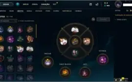 Conta diamante League of Legends