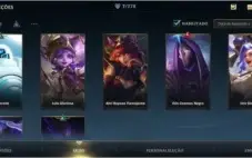 Conta LOL nível 30+ Gold IV + Wild Rift Esmeralda 1