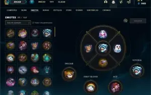 Conta Platina 3 com 72 Champs e 23 Skins