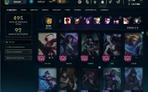 Esmeralda 3 com 150 Champs e 144 Skins + Ryze Triunfante