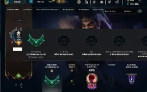 Esmeralda 3 com 150 Champs e 144 Skins + Ryze Triunfante