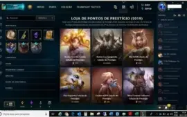 conta league of legends