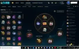 conta league of legends
