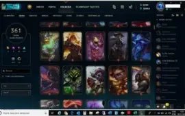 conta league of legends