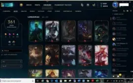 conta league of legends