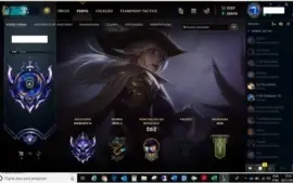 conta league of legends