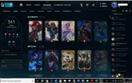 conta league of legends