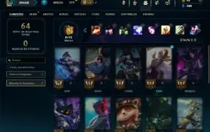 Ferro 2 com 21 Champs e 5 Skins