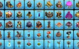 CLASH OF CLANS CV9 BARATO [Leia Descrição]