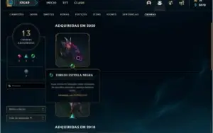 conta league of legends Gold 3