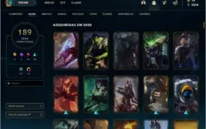conta league of legends Gold 3