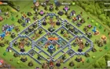 Cv 13 Clash of Clans 6 construtores