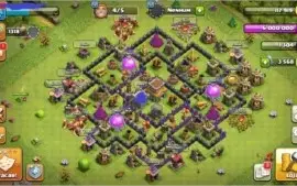 Varias contas clash of clans