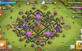 Varias contas clash of clans