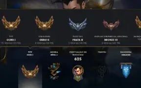 Conta Lol No Ouro Com 378 Skins , Com Valorant E Tft