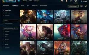 Conta Mestre Com quase 200 Skins