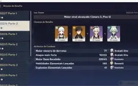 AR 56⚡ Itto c1-  Ayaka  - Kazuha - Kokomi - Zhongli - Klee ⚡