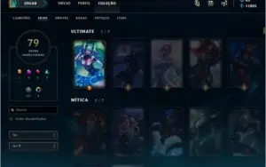 Conta Lol ,Platina 2, 79 Skins ,131 Campeões, Dj Sona.