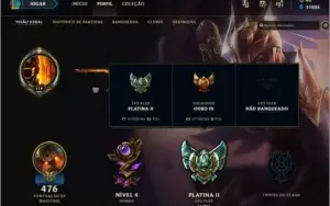 Conta Lol ,Platina 2, 79 Skins ,131 Campeões, Dj Sona.
