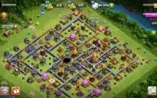 Clash Of Clans - CV 16 bem upado - E-mail segurança conta