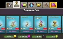 Clash Of Clans - CV 16 bem upado - E-mail segurança conta