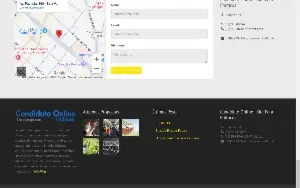 Site Candidato Político Online Responsivo