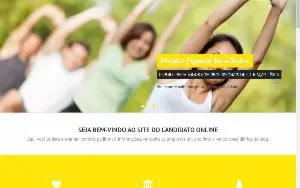 Site Candidato Político Online Responsivo