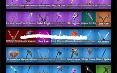 Conta de Fortnite a venda, com mais de 450 gastos.