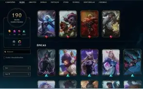 🔸 CONTA COM 16 SKINS PRESTÍGIOS E 92 SKINS NO ESPÓLIO 🔸
