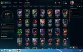 TROCO CONTA LOL GOLD FLEX E SOLO DUO POR 250 TIBIAS COINS