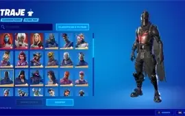 CONTA FORTNITE SEASON 2 CAVALEIRO NEGRO