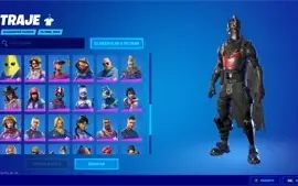 CONTA FORTNITE SEASON 2 CAVALEIRO NEGRO