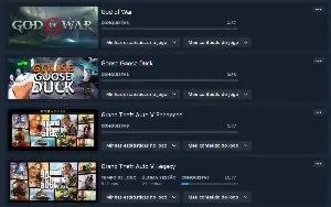 Conta Steam Original com EA FC 24, RDR2, GTA 5 + 50 Jogos