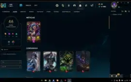 Conta League of Legends Gold 1