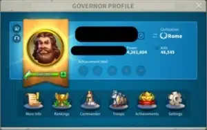 Rise of Kingdoms Account 14M CH25