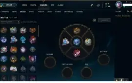 conta Gold 1, honra 3, lvl 88, com 19 skins