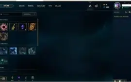 conta Gold 1, honra 3, lvl 88, com 19 skins