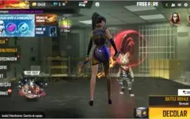 Conta de Free fire com o 4 passe e varias roupas raras