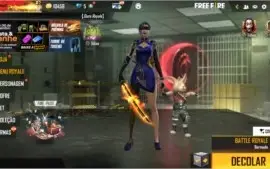 Conta de Free fire com o 4 passe e varias roupas raras