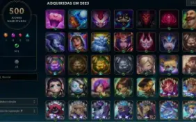 Conta Lol 2012