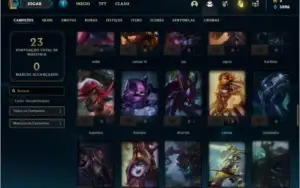 Conta unranked com Corki ovni e Kayle juiza