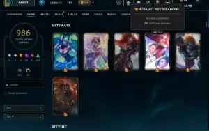 Conta Lol - 975 Skins - Riven Campeonato Com Borda