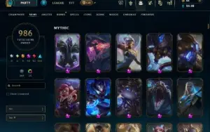 Conta Lol - 975 Skins - Riven Campeonato Com Borda