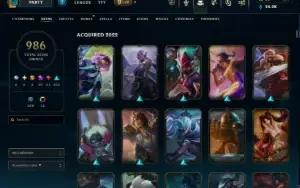 Conta Lol - 975 Skins - Riven Campeonato Com Borda