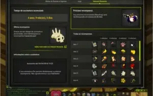 conta 1ano p2p com chars equipados no spiritia/eratz